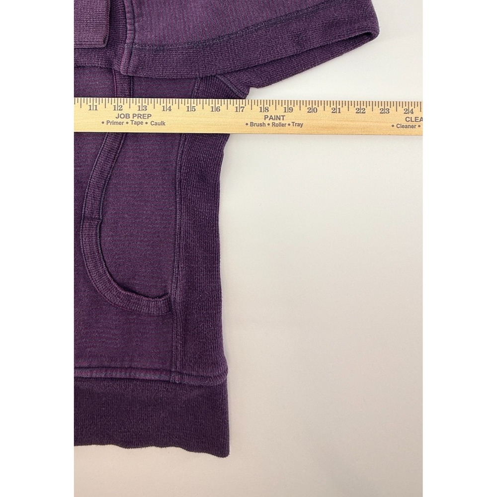 Lululemon Women's Size 4 Purple Full Zip Hoodie Scuba Jacket Thumbholes Athletic - Picture 9 of 9
